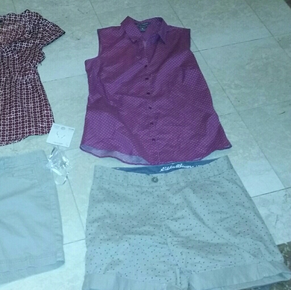 2 Tan/Khaki Women's shorts size L